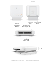 Ubiquiti UniFi Switch Flex USW-Flex (46W) - imagine 4