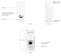 Ubiquiti UniFi Access G3 Reader - White (UA-G3-W) - imagine 3