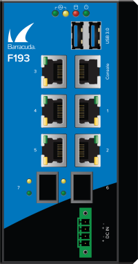 Barracuda CloudGen Firewall Appliance F193A.R (Rugged) - imagine 4